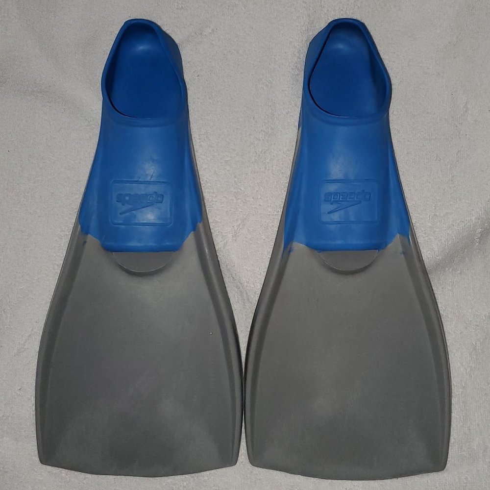 Speedo Fins - Medium (Blue and Grey)
